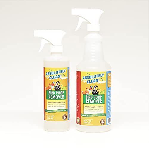 Absolutely Clean Amazing Bird Poop Cleaner on upholstery for refreshed furniture