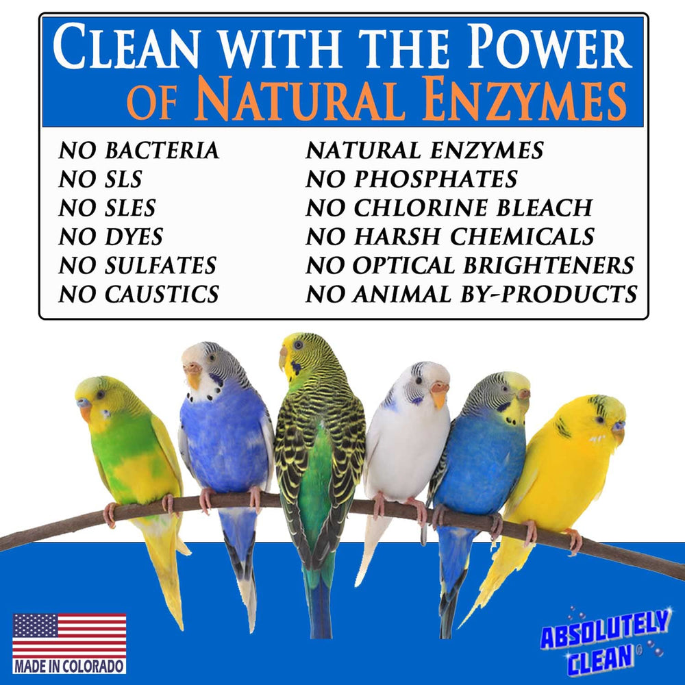 Absolutely Clean Made in USA packaging supports domestic manufacturing