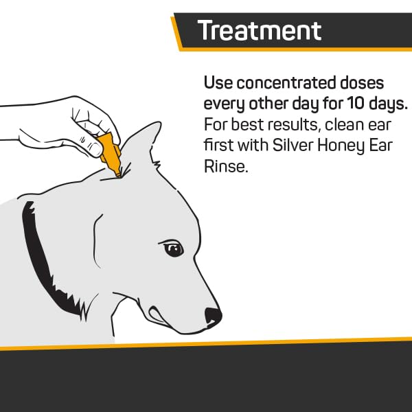 Absorbine ear drops bottle with dropper for quick relief for pets