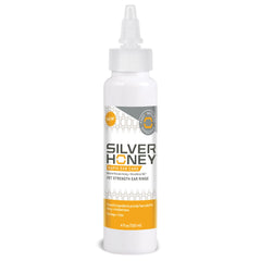 Absorbine Silver Honey ear rinse bottle for at-home ear care and maintenance.