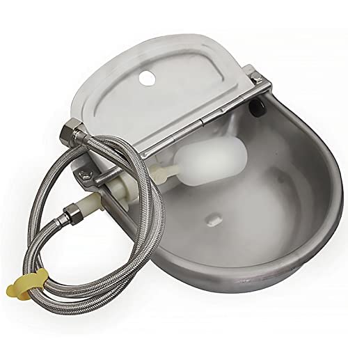 Abustle Pig 2.5-liter capacity bowl keeps animals hydrated longer.