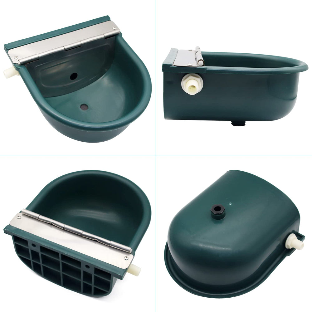 Abustle Pig water bowl with dimensions showing 11x10-6x4-92 inches and 4L capacity