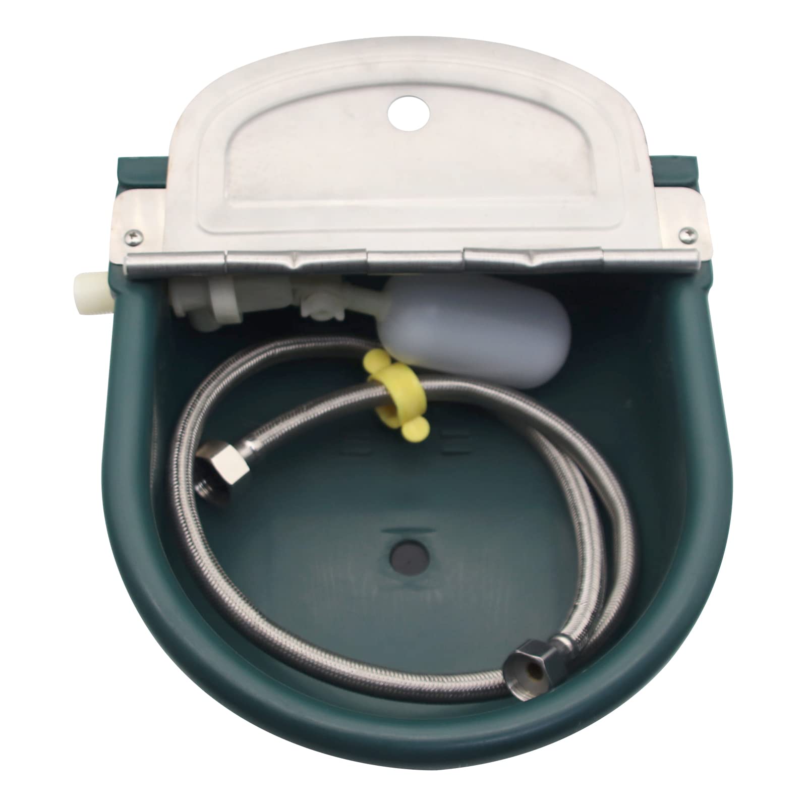 Abustle Pig water bowl with drainage hole for easy cleaning and constant water access