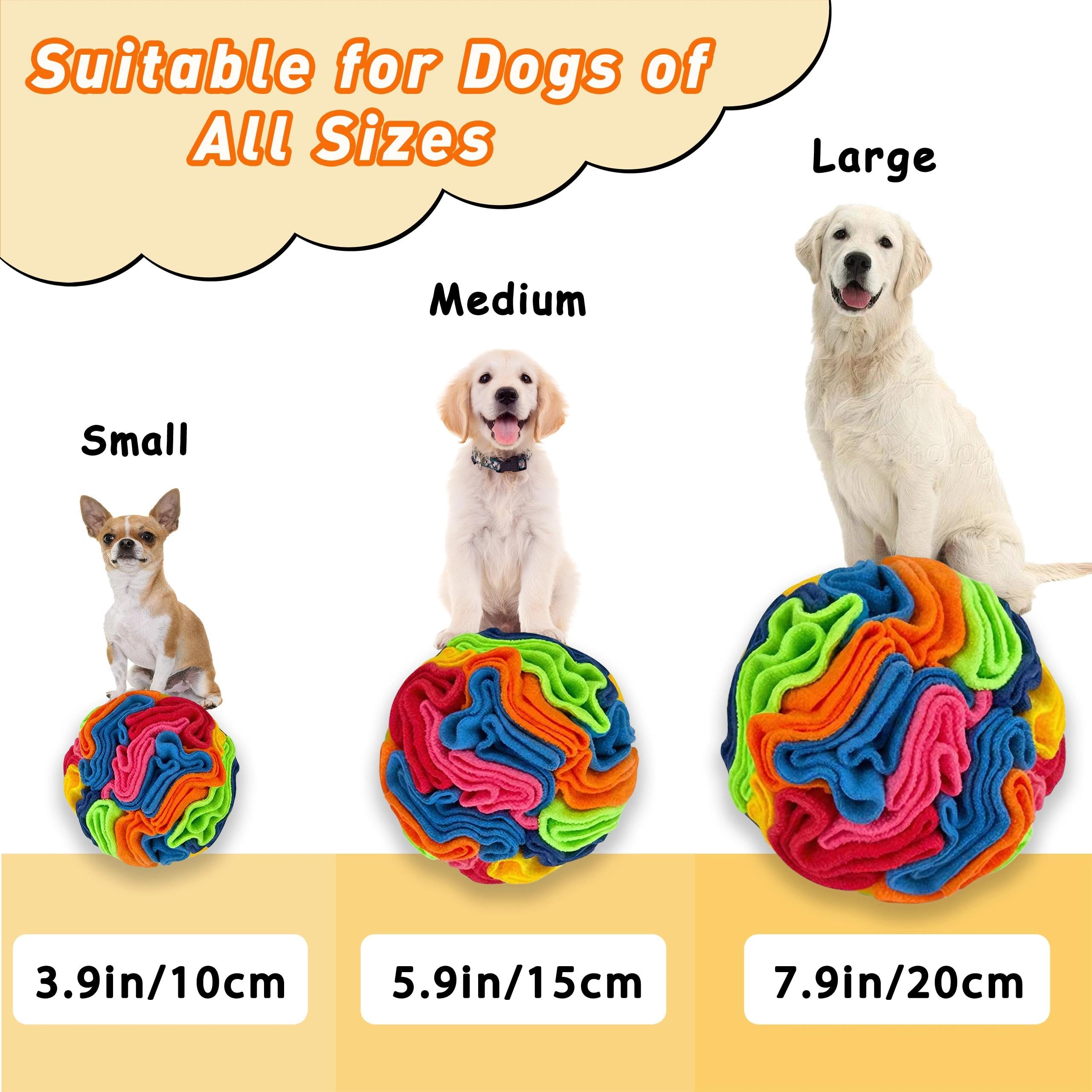 ABUUL snuffle ball with hidden kibble sparks curiosity and foraging.