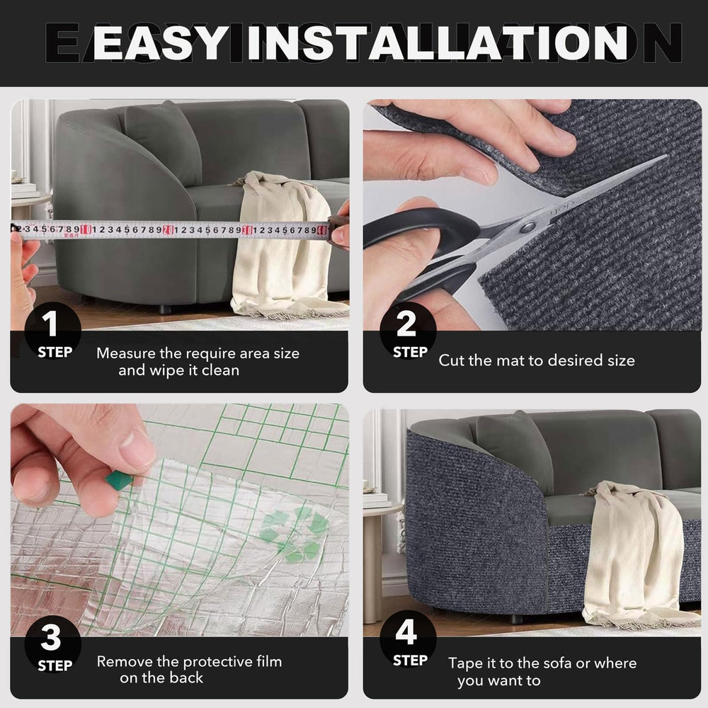 Abuzabu DIY-friendly surface for cat climbing and scratching.