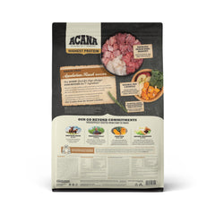ACANA Appalachian Ranch kibble closeup highlighting grain-free recipe for dogs