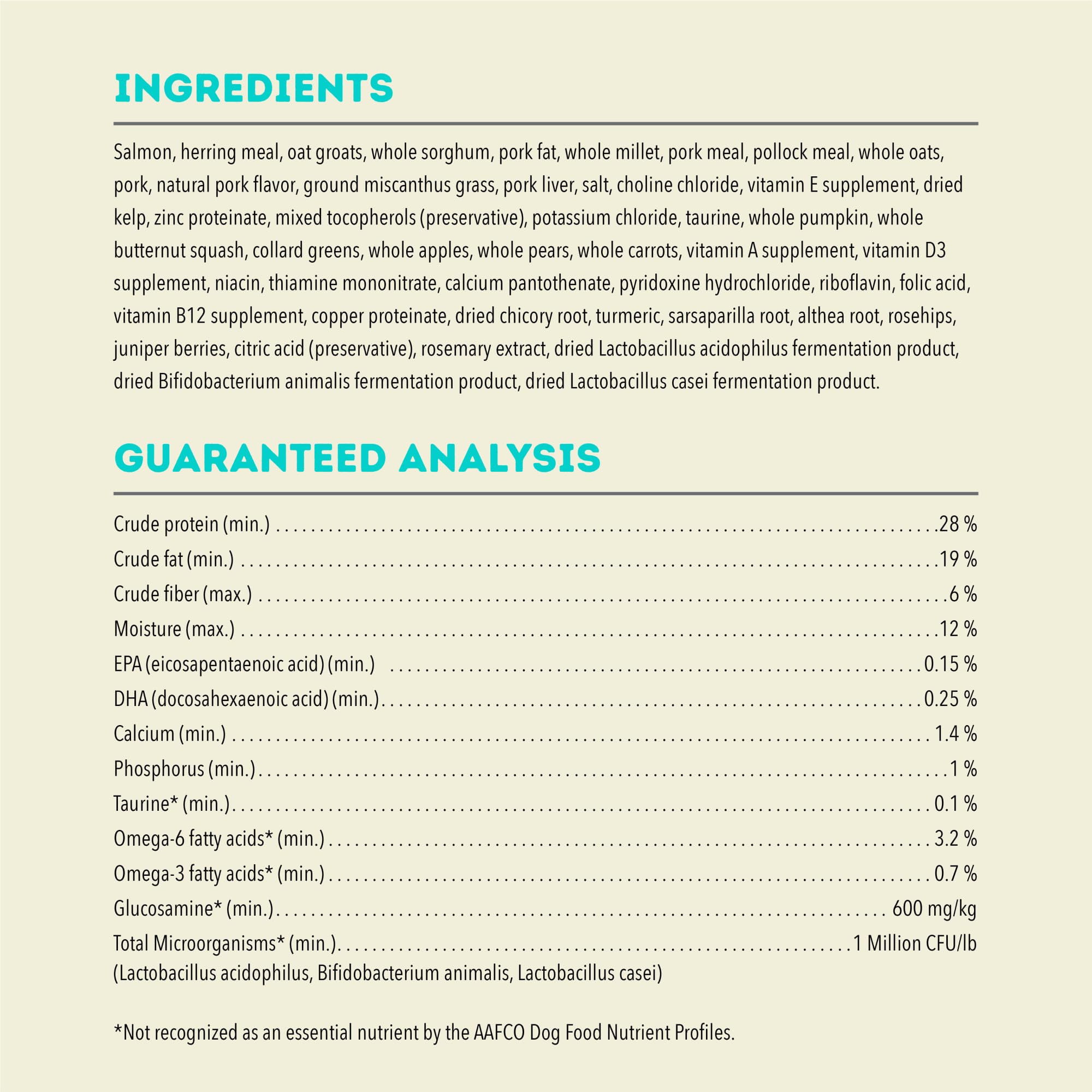 ACANA Kibble with fish and pork minerals supports bones and muscle development in puppies.