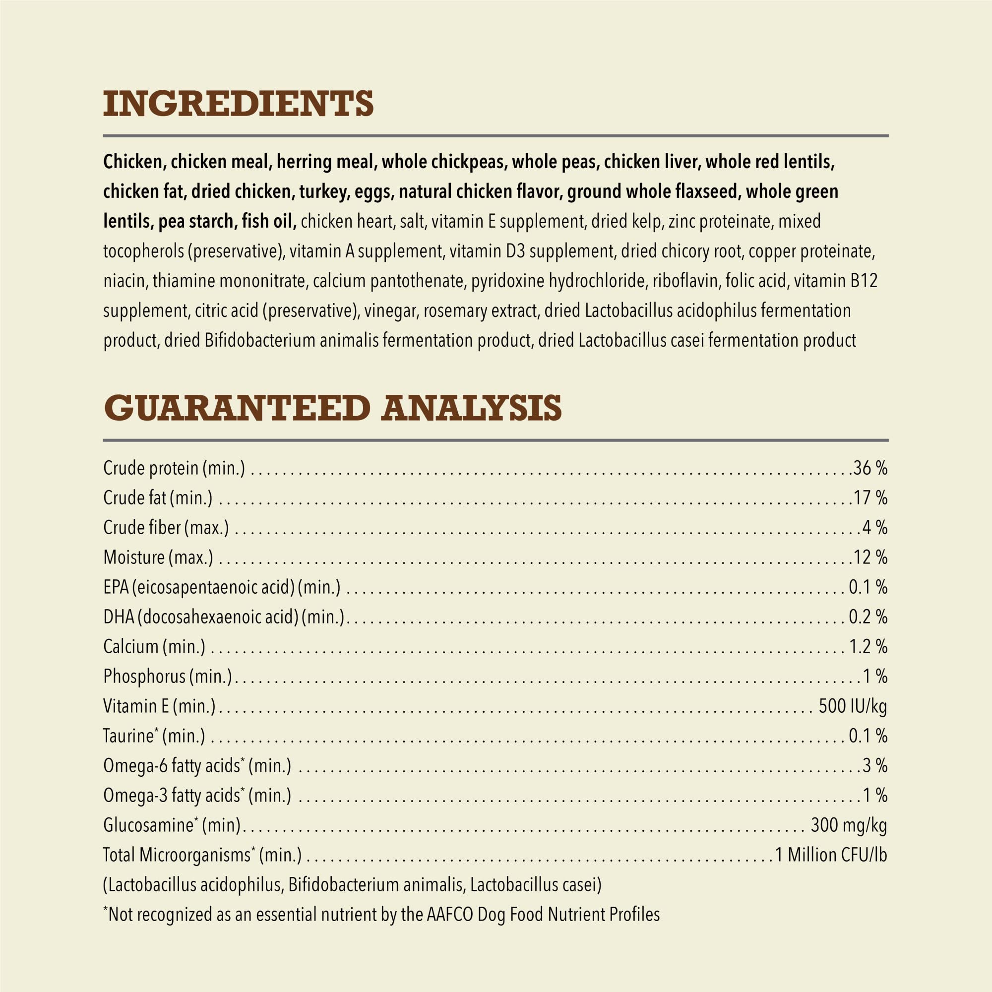 ACANA Butcher's Favorites healthy weight support through balanced nutrition.