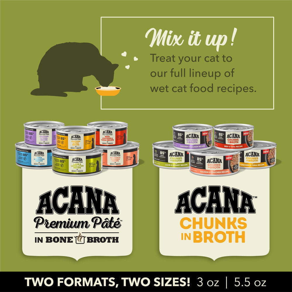 ACANA Chunks in Broth vitamins and antioxidants support immune health