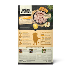 ACANA Classics kibble close-up highlighting wholesome grains and ingredients for steady energy