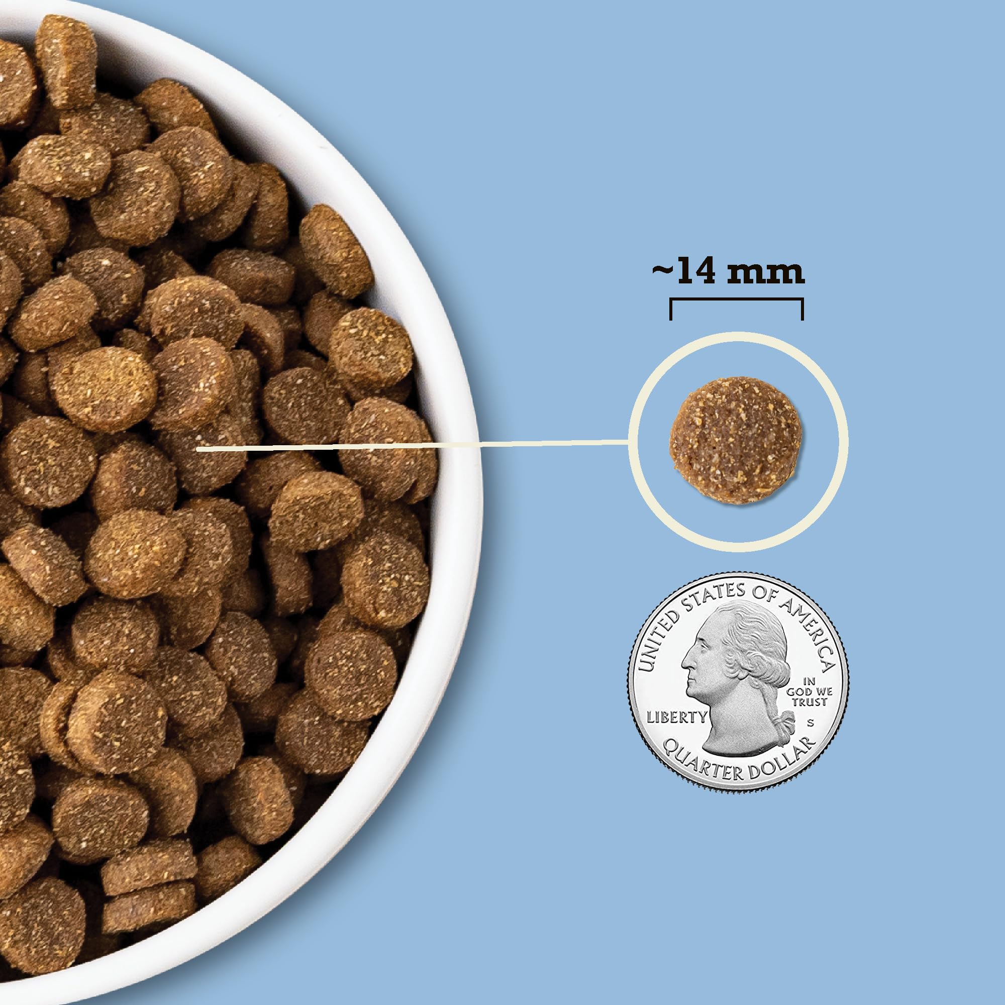 ACANA oats and grains blend shown on ingredient panel.