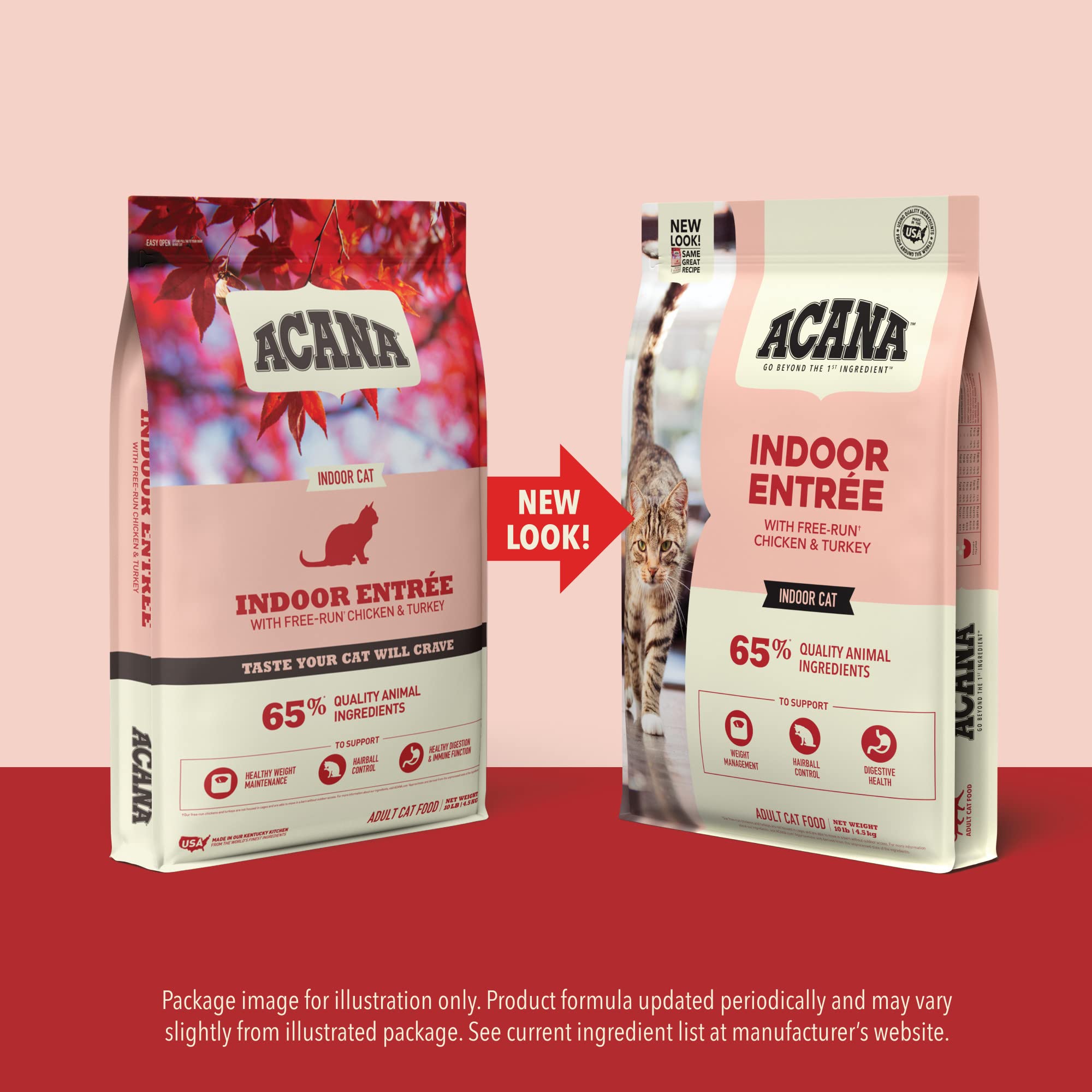 ACANA Indoor Entree helps weight management through protein balance