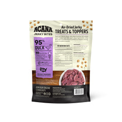 Close-up of chewy texture in ACANA Jerky Bites Duck Recipe