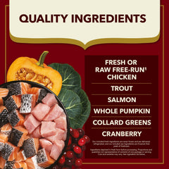 ACANA Market Medley includes fruits and vegetables for wholesome nutrition.