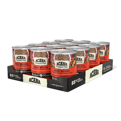 ACANA Premium Pate with Bone Broth can image showing hydration and flavor for dogs
