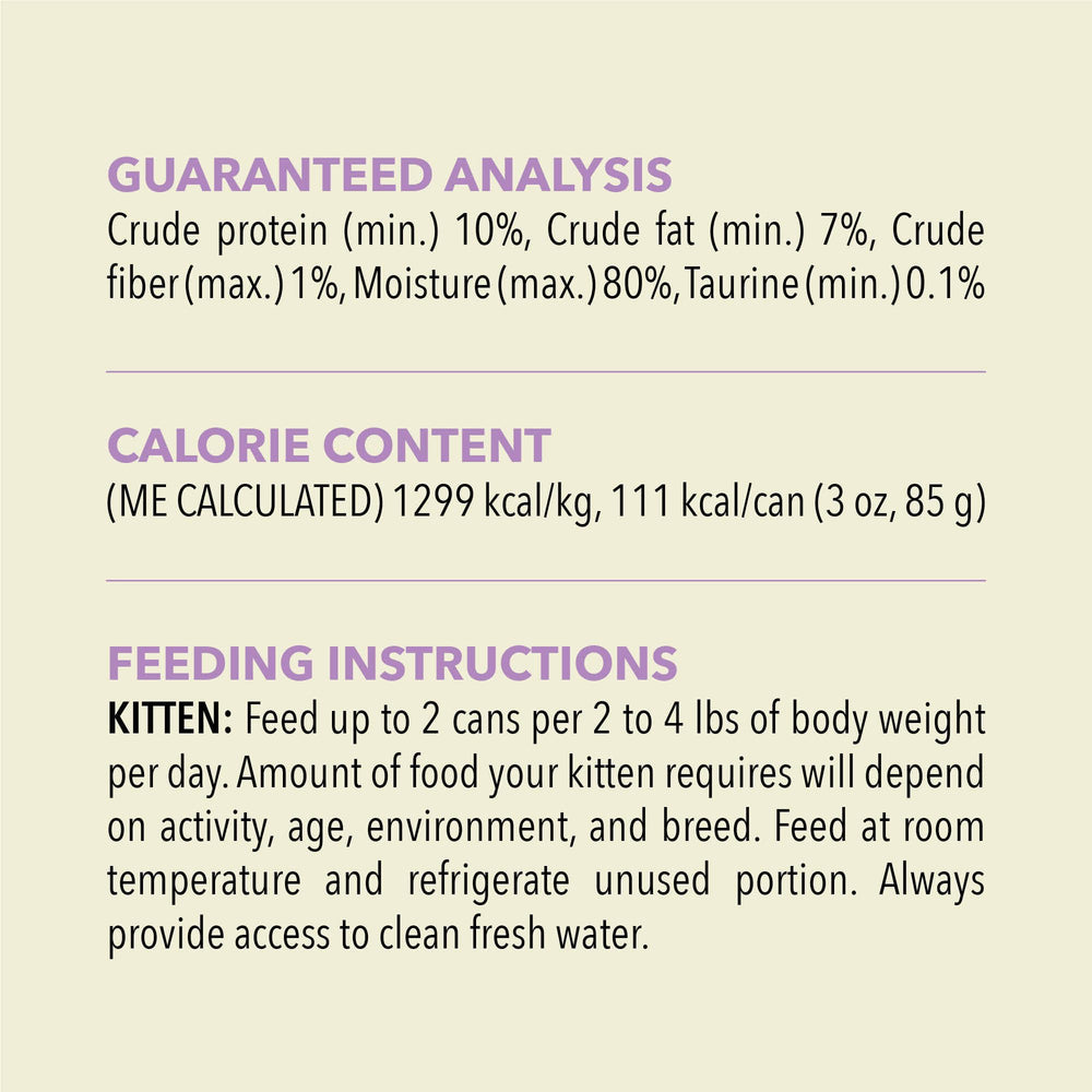 ACANA Premium Pate Kitten packaging detail with label close-up.