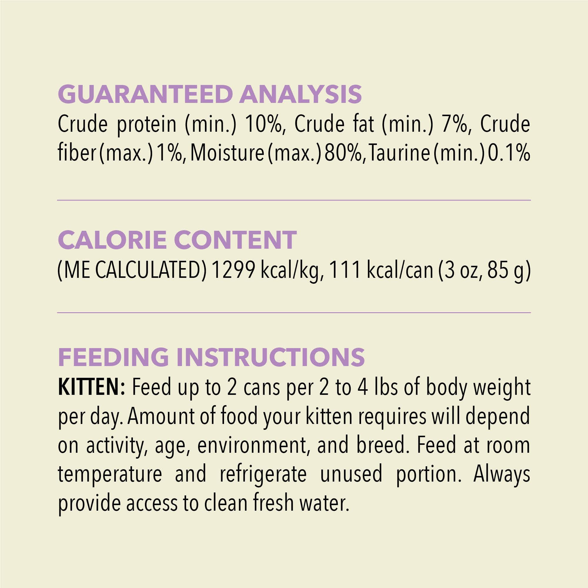 ACANA serving suggestion in a bowl for kittens.