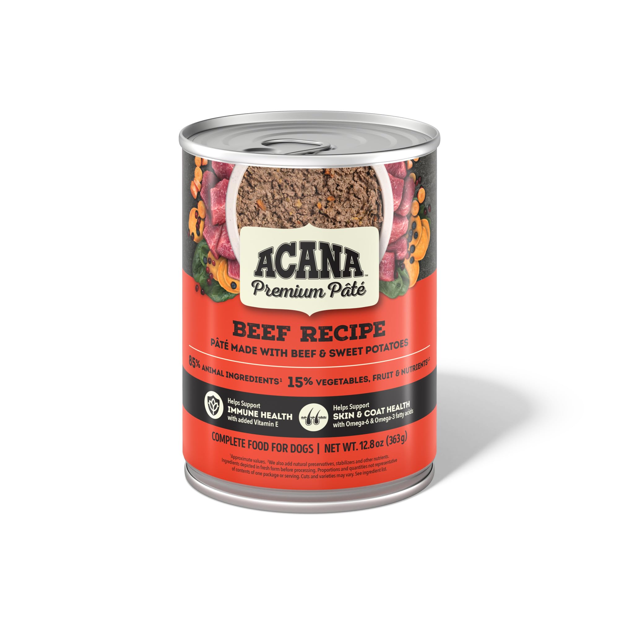 ACANA Premium Pate smooth texture showcased for easy serving