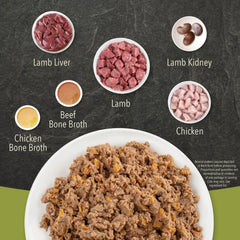 ACANA Premium Pate Topper-on-kibble demonstrates easy daily feeding enhancement.