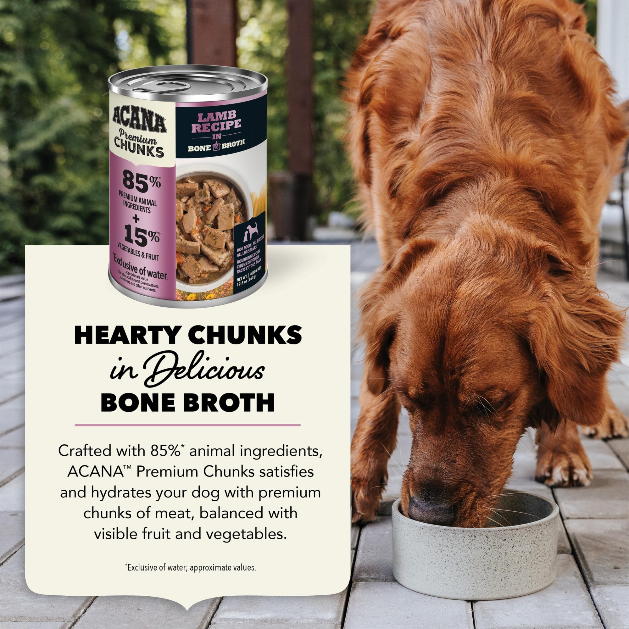 ACANA USA-made ingredients emphasize global quality and care.