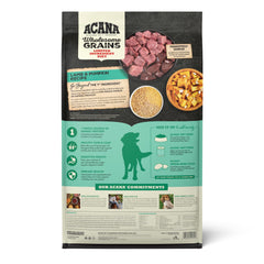 ACANA kibble close-up highlights textured bites for all life stages.