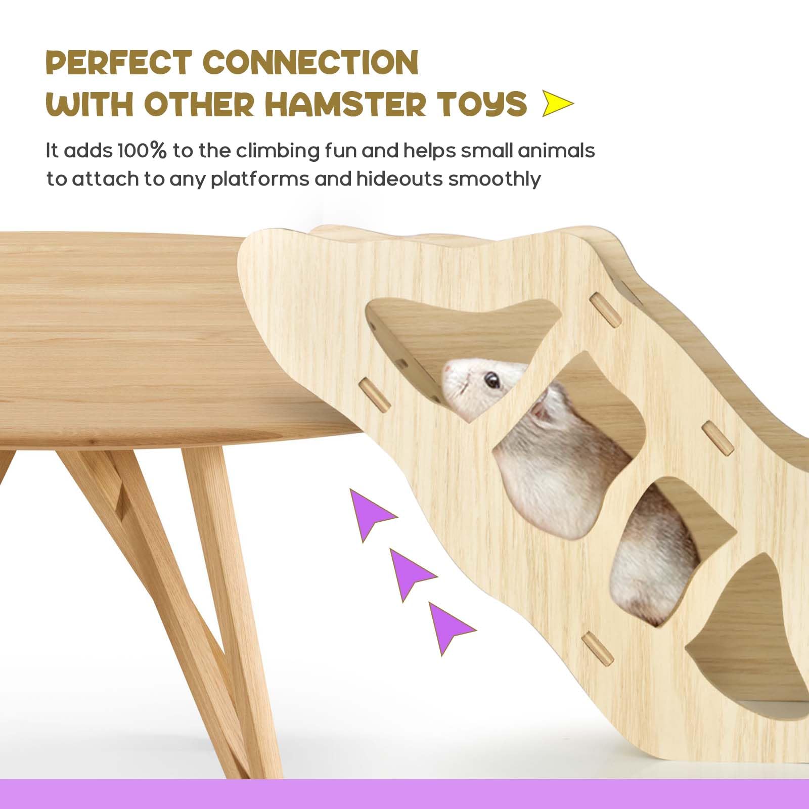 AccEncyc safe polished wood design reduces rough edges for safety.