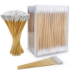 Accesfire large dog ear swabs in storage box for easy organization