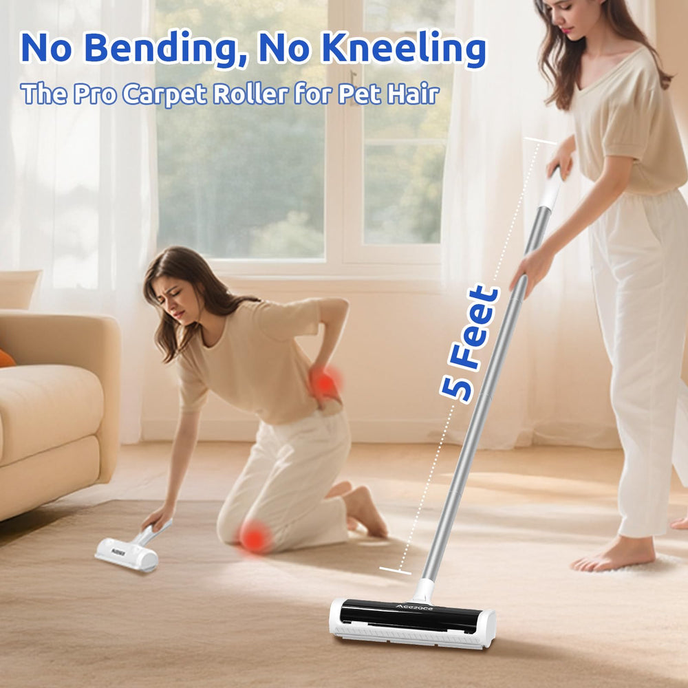 ACE2ACE A3 Pro demonstrates deep-clean performance on high-traffic carpet fibers