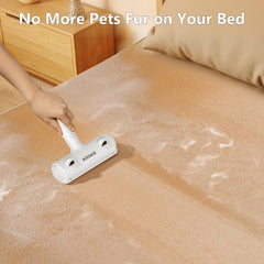 ACE2ACE electrostatic materials attract pet hair quickly for fast cleaning