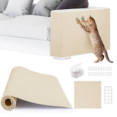 ACEDIGI 2-pack cat scratch protector assembly shields furniture from claws