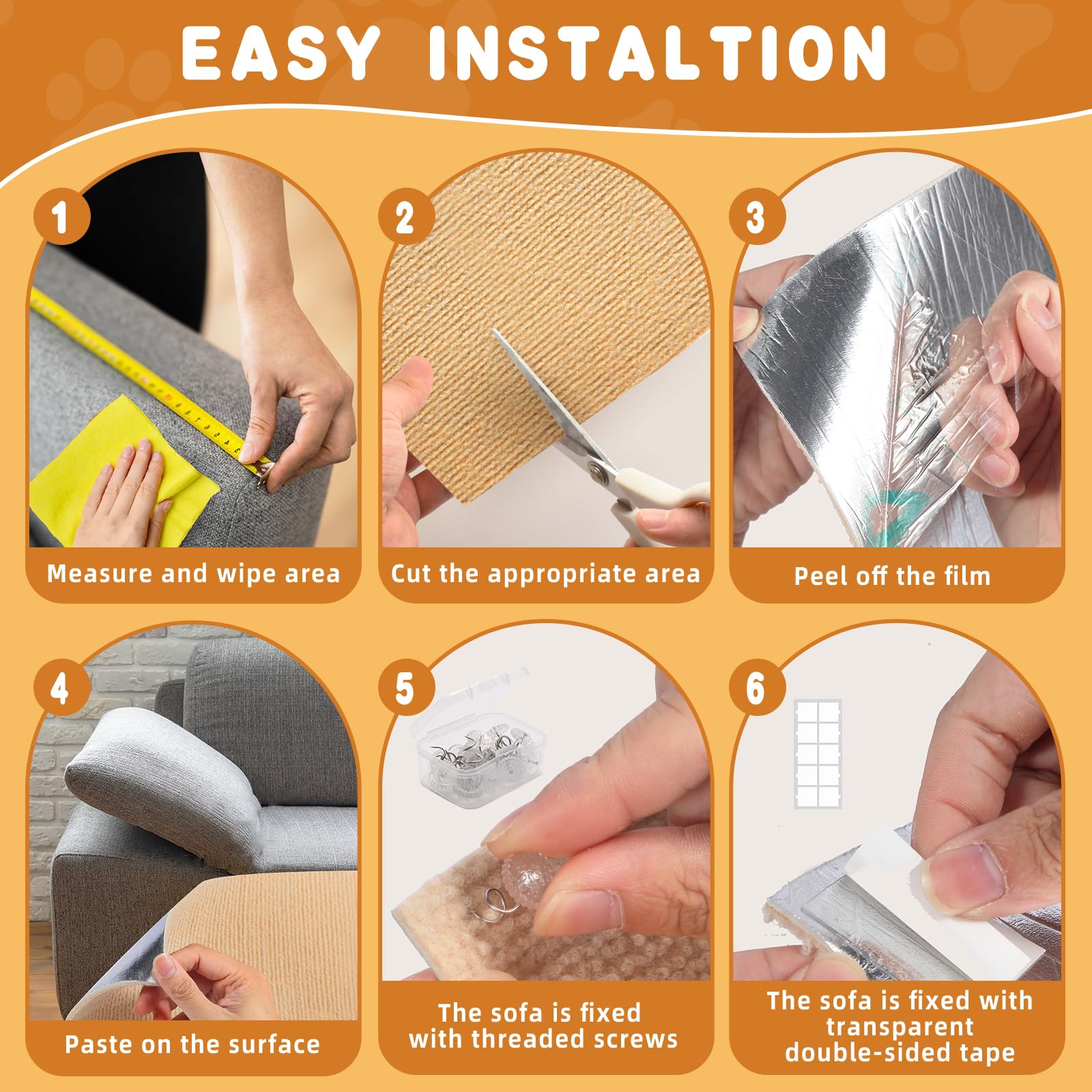ACEDIGI easy-peel stick installation for quick setup