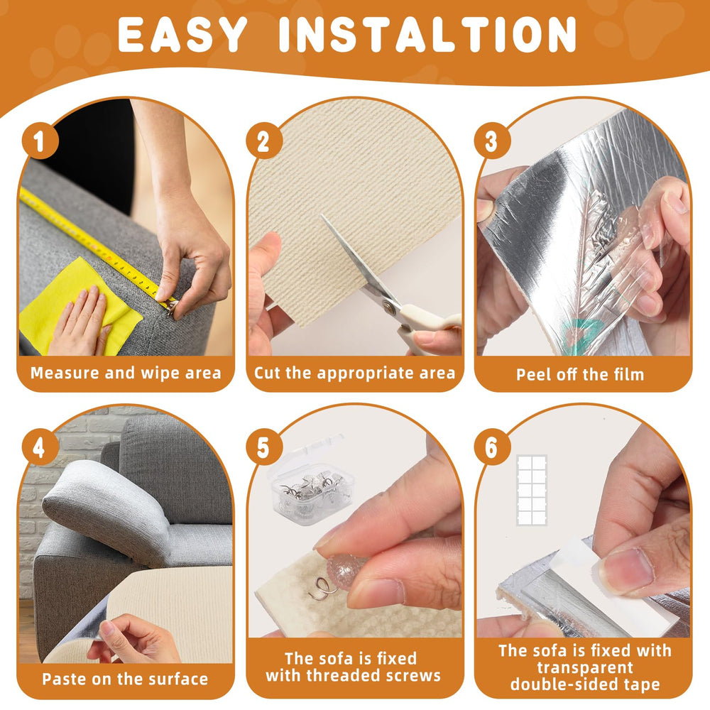ACEDIGI wall protector creates a safe climbing area for curious cats