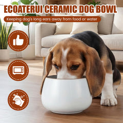 Acellegic dog bowl dishwasher-safe for quick cleaning after meals.