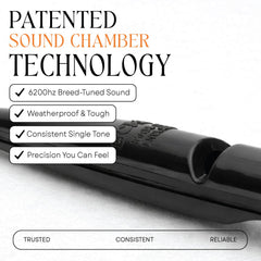 ACME 2115 whistle pea-free design provides a solid, reliable tone in windy settings.