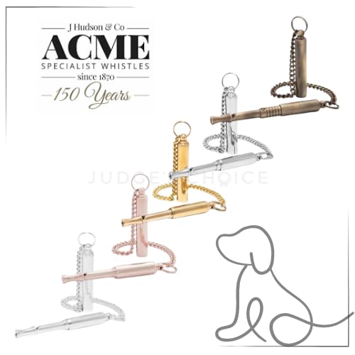 ACME 535 Silent Dog Whistle nickel plated finish for durability.