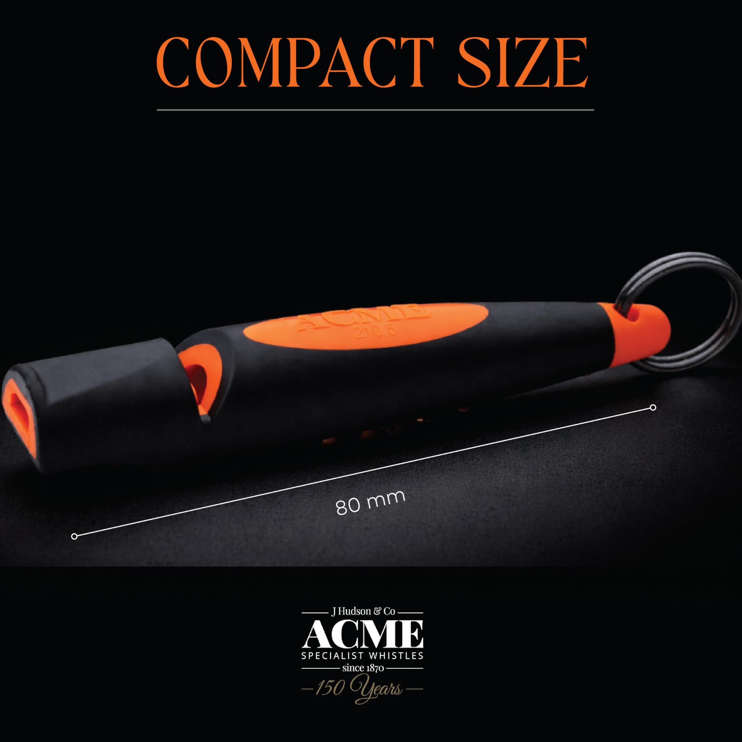 Compact 3-inch size fits comfortably in hand and pocket for quick calls.