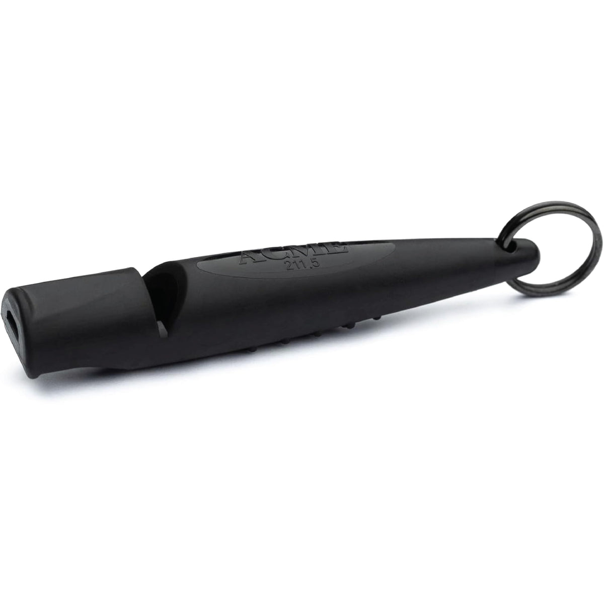 ACME Alpha 211.5 dog whistle close-up highlighting ergonomic grip for easy handling.