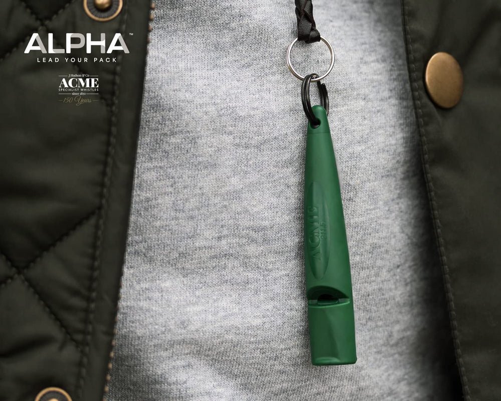 ACME Alpha 211.5 weatherproof whistle performs in all weather conditions.