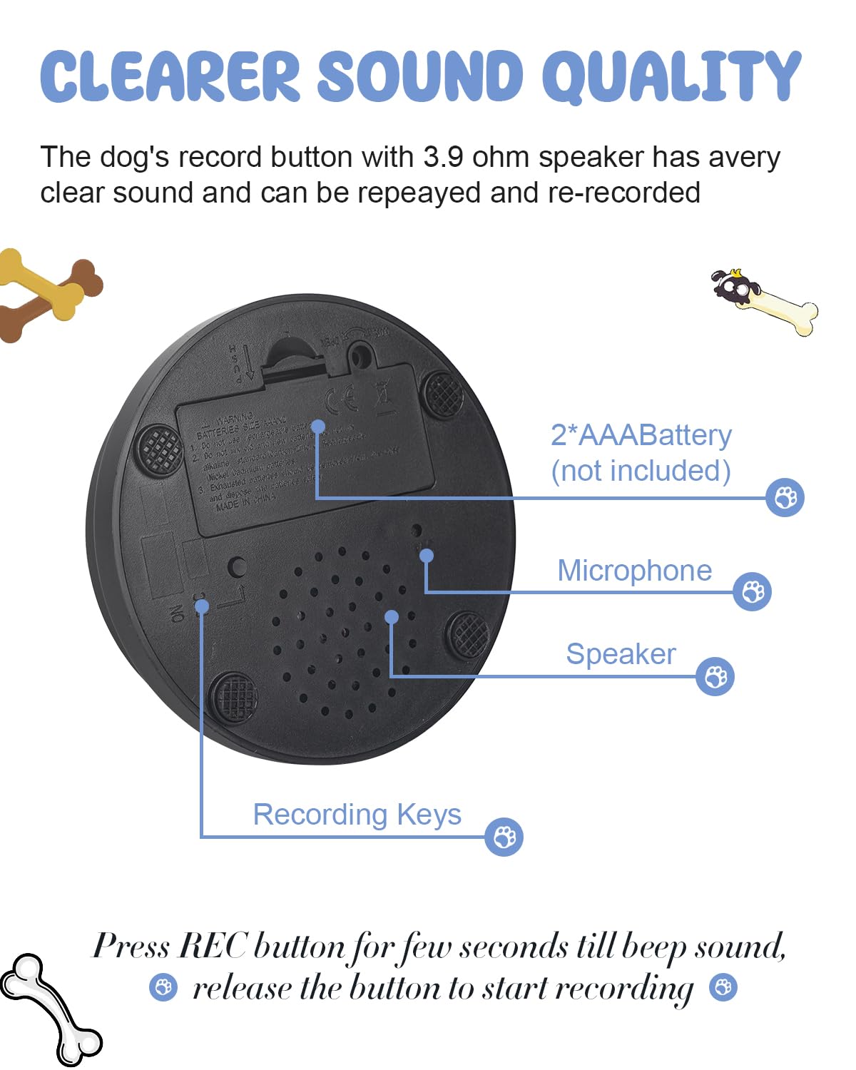 Acools voice-recording feature captures personalized cues.