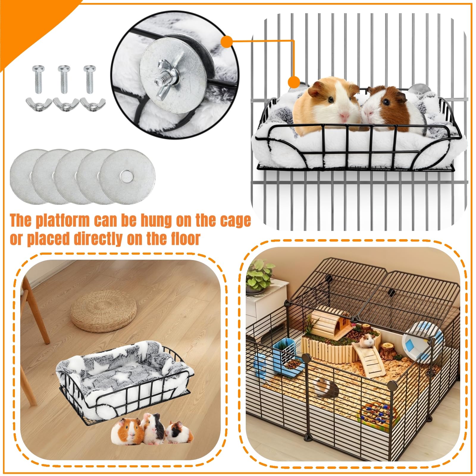 Acshio machine-washable mat makes maintenance quick and hygienic.