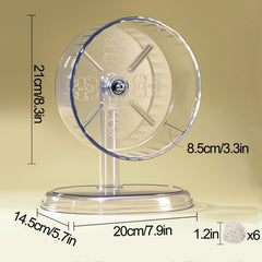 Acsist quiet-bearing design enables smooth, near-silent motion during play