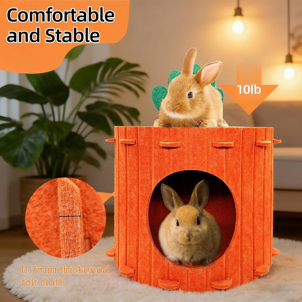 Acsist Hideout easy assembly demonstrates tool-free setup for quick pet setups.