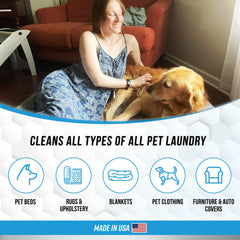 ACTIVE fragrance-free detergent shown preserving fabrics during cleaning.