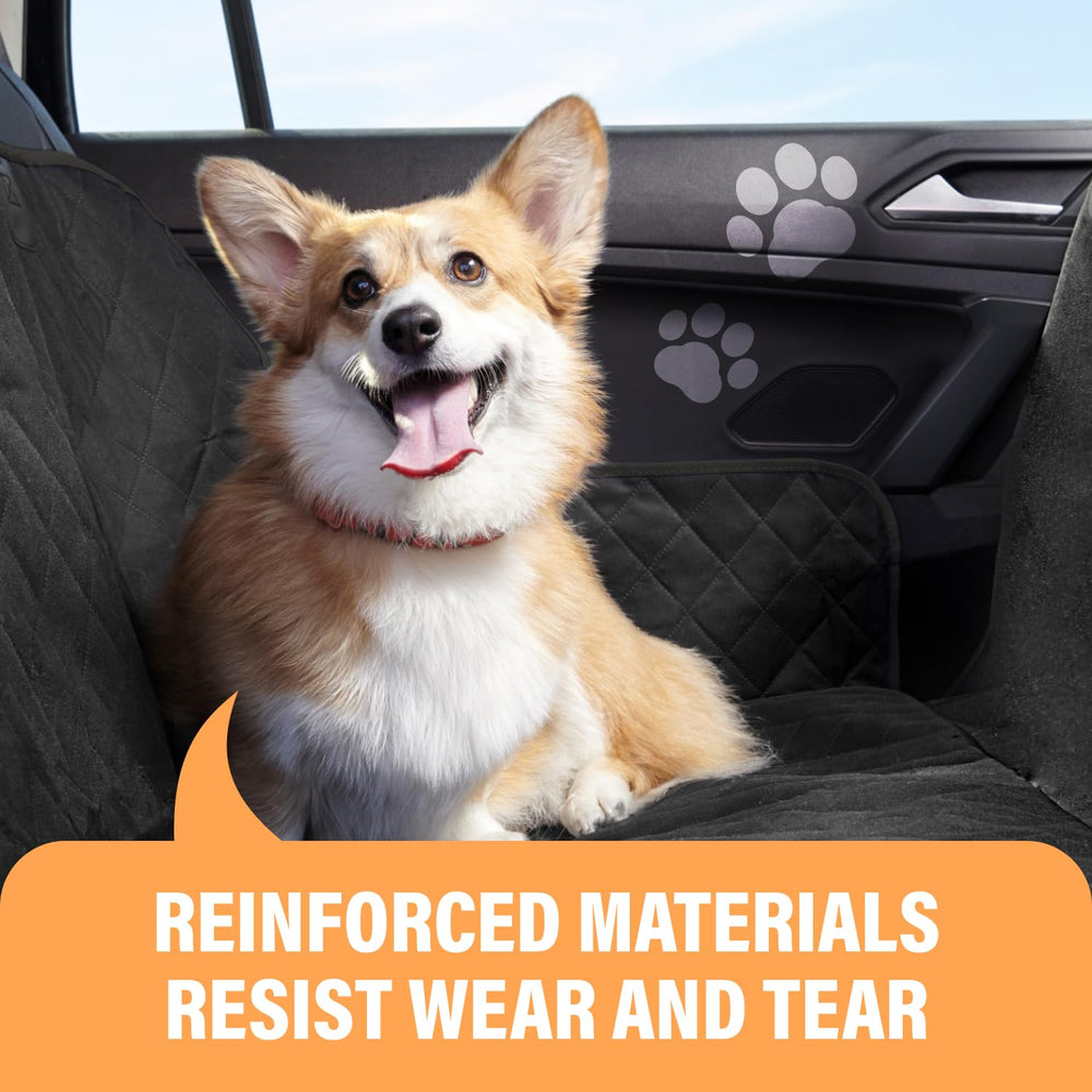 Active Pets 600D Oxford waterproof material protects seats during messes