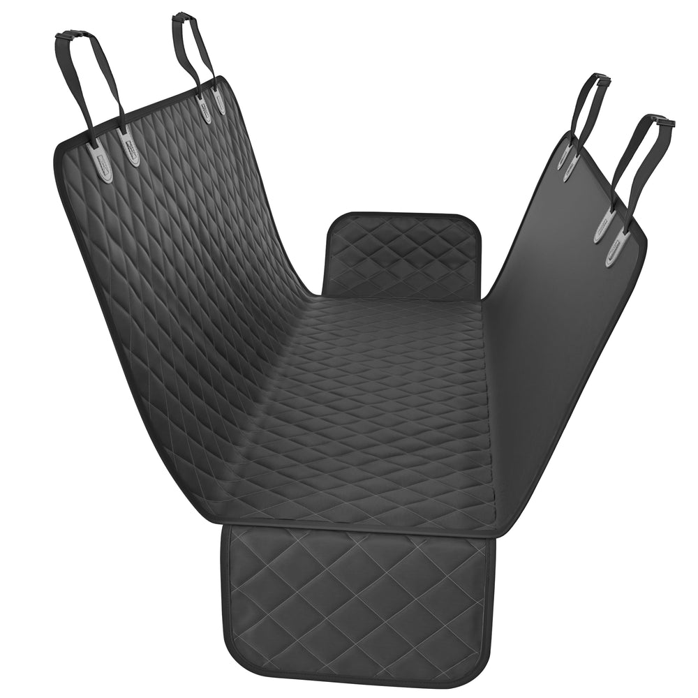 Active Pets Black XL dog car hammock back seat cover setup for quick install