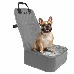 Active Pets dog car seat cover front view protects seats from mud and fur.