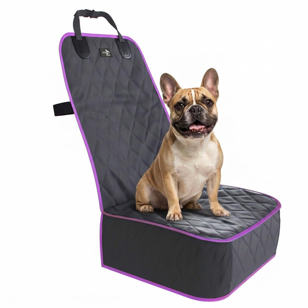 Active Pets dog car seat cover waterproof front seat protects upholstery from mud and fur