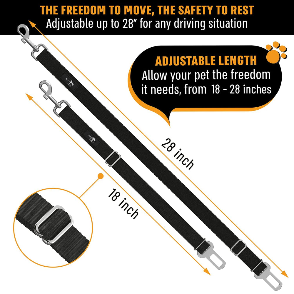 Active Pets durable nylon and zinc alloy hardware ensures reliability