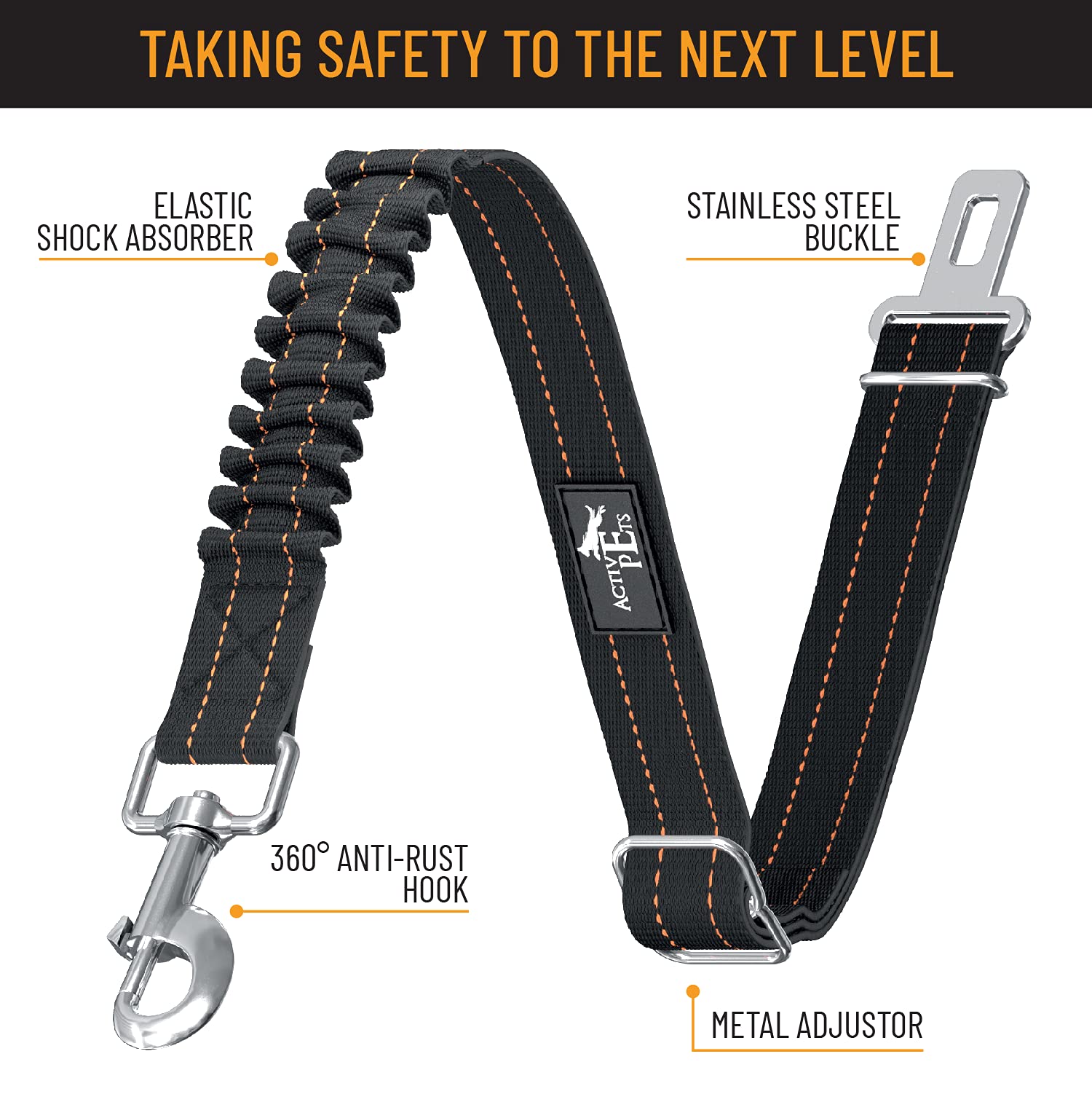 Active Pets durable rip-stop nylon for long-lasting reliability