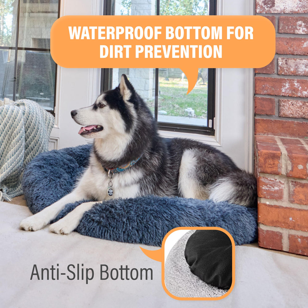 Active Pets Premium Donut Bed medium fits dogs up to 45 pounds